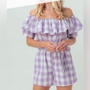 BigHit Gingham Romper